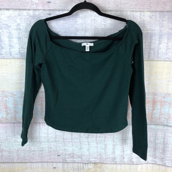 bp Tops - Bp. Long Sleeve Square Neck Casual Top P4
